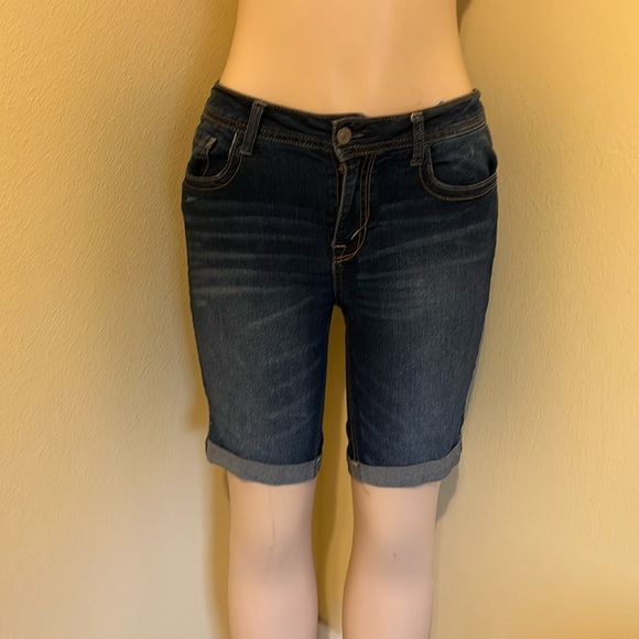 Pants - Dark wash shorts